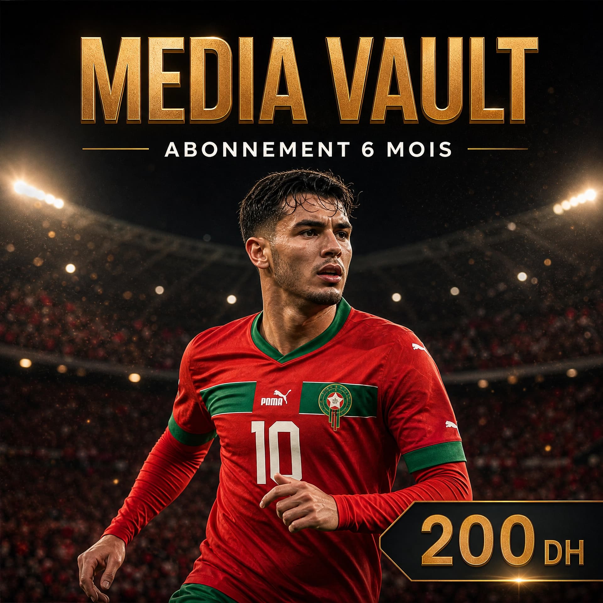 Abonnement streaming Maroc 6 mois — 200 DH (le plus populaire)